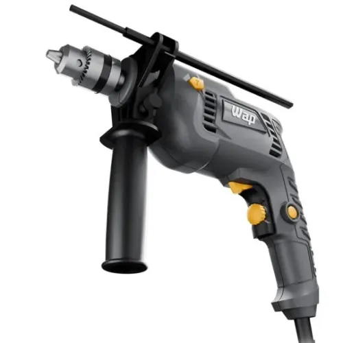 Furadeira Impacto Parafusadeira 700w Wap Maleta Organizadora 3/8" Elétrica Controle Vel