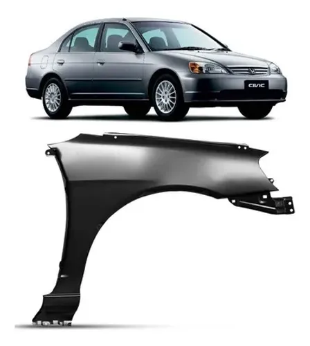 Paralama Direito Civic 2001 2002 2003 NOVO