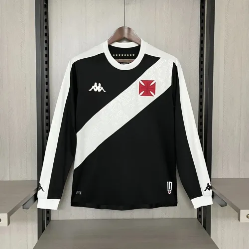 Camisa Vasco I 24/25 Manga Longa Preta