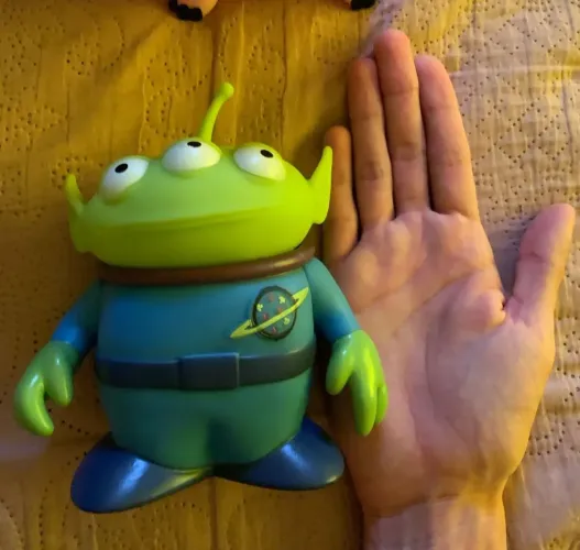 Boneco toy story Alien tag buzz Woody Slinky rex não Disney desenho