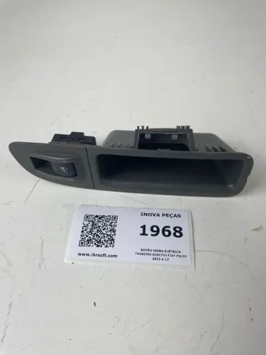 Botão Vidro Elétrico Traseiro Direito Fiat Palio 2013 a 17