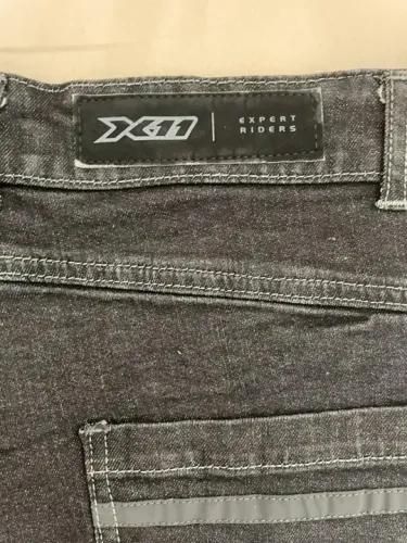CALÇA MOTOCICLISTA X11 JEANS RIDE MASCULINO - PRETA - TAMANHO G