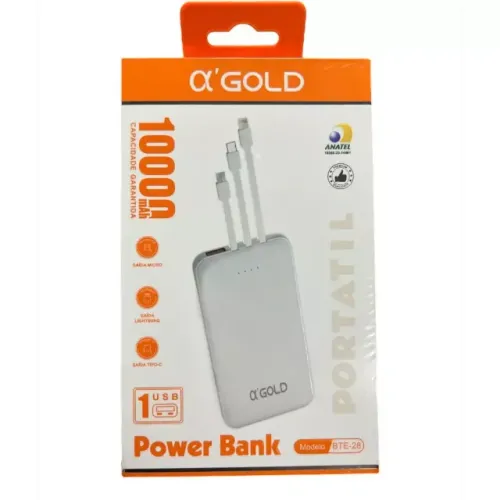 Carregador Power Bank 10.000mah BTE-28
