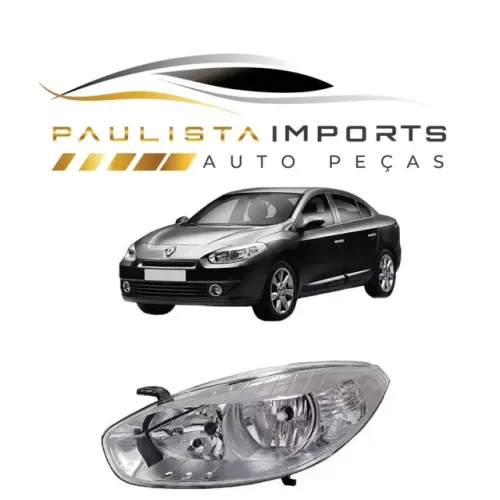 Farol Fluence 2010 2011 2012 2013 2015 2016 ( Novo )