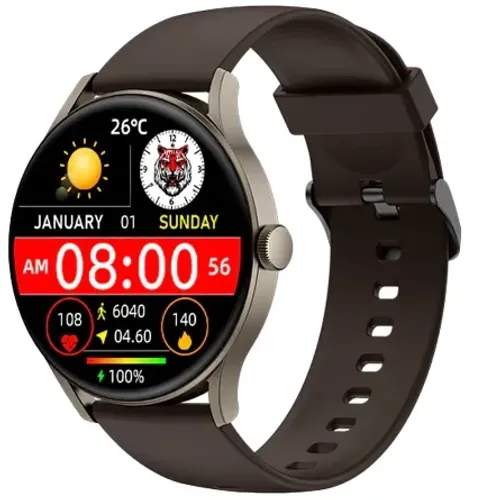 Smartwatch Imiki Tg1 Chamada Bt5.2 Tela 1.43 Função Fitness