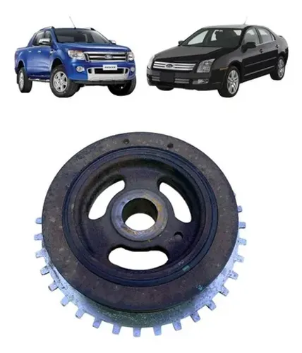 Polia Virabrequim Ford Ranger 13/19 Fusion 09/12 2.3 2.5 16v