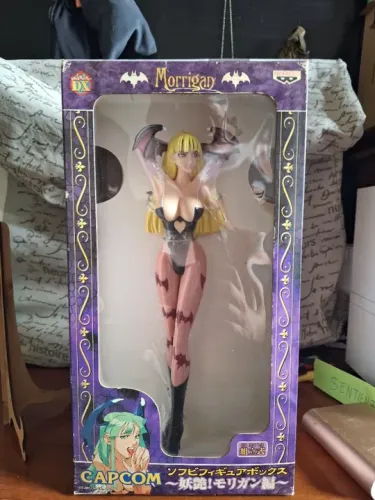 Boneco Morrigan Loira (Darkstalkers) - Original Banpresto Série Vi