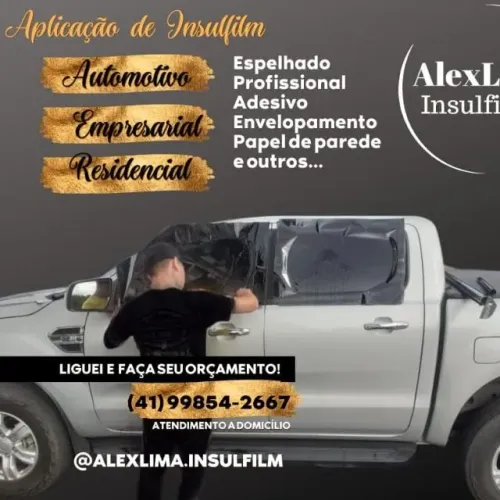 Películas de controle solar insulfilm a domicílio 