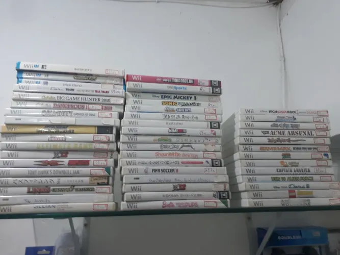 Jogos originais de wii a partir de