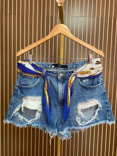 Short jeans YOUCOM com cinto | 40