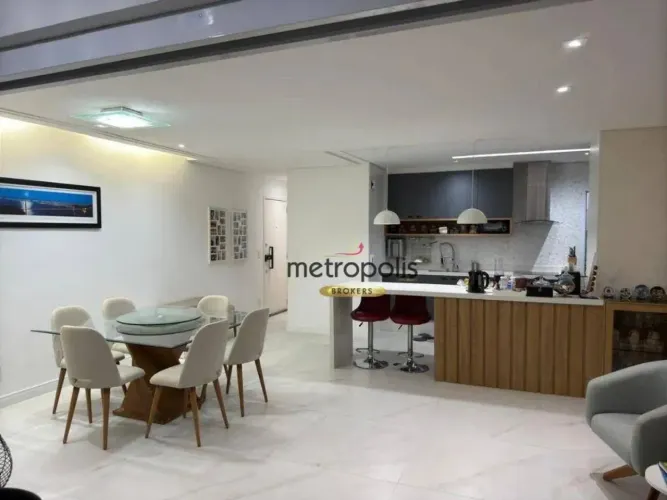 Apartamento com 3 dormitórios à venda, 125 m² por R$ 1.600.000,00 - Boa Vista - São Caetan