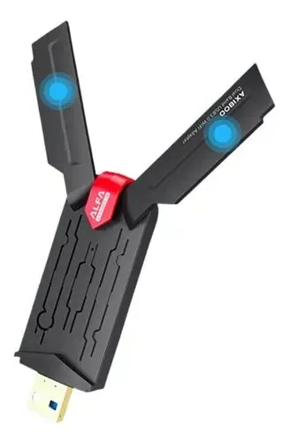 Adaptador Wi-Fi USB Alfa AX1800 - Alta performance