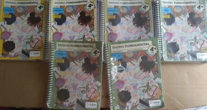 Livros Ensino Fundamental 4º Ano -SAE -  Edição 2022