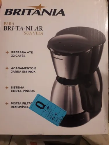 Cafeteira Britania BCF32B (sem uso)