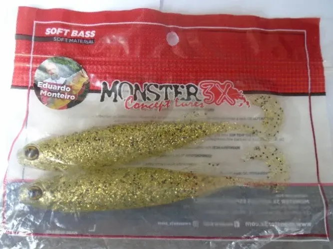 Isca Artificial E-shad De 15 Cm - Monster 3x Concept Lures