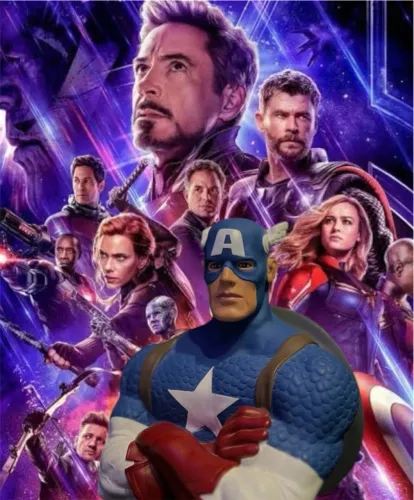 Marvel - Colecionável Capitão América