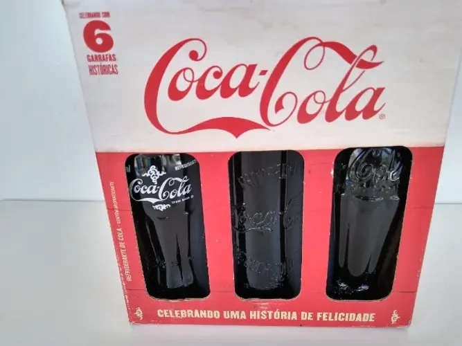 Coleção Coca Cola - Garrafas antigas