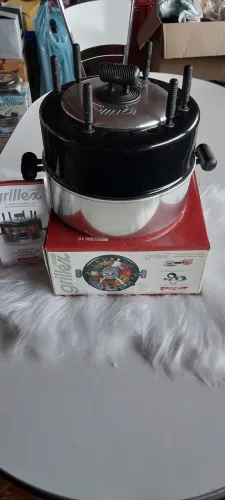 Grillex BR-10 Churrasqueira Portátil para usar sobre o queimador de um fogão  a Gás 