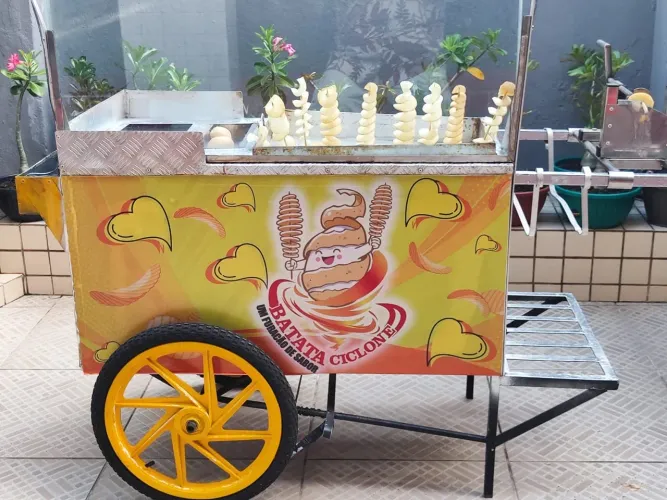 Carrinho de Batata Cyclone - Ideal para seu negócio! E Alugo tambem 