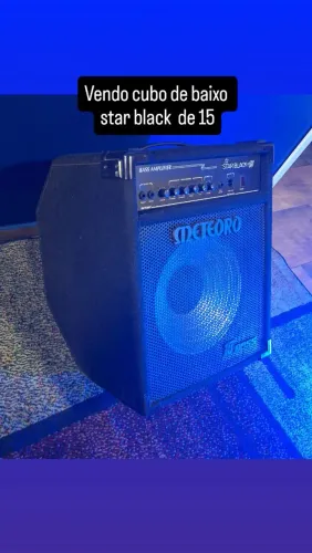 Cubo de Baixo Meteoro Star Black 15