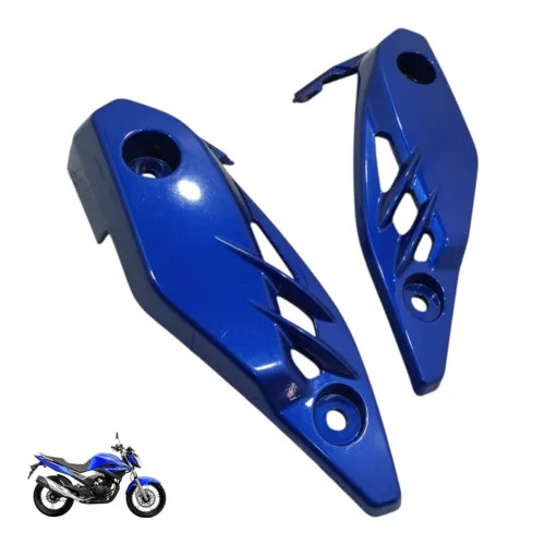 Par Carenagem Lateral Farol Fazer Ys 250 2015/2016 Azul