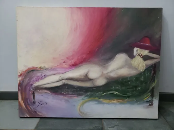 Quadro sensual 90x70cm