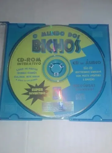 Cd Do Jogo - O Mundo Dos Bichos