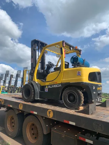 Empilhadeira Hyster H90FT Manutenção caríssima porém boa