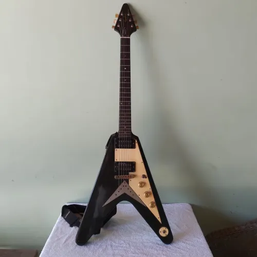 Guitarra elétrica, epiphone by gibson Flying V
