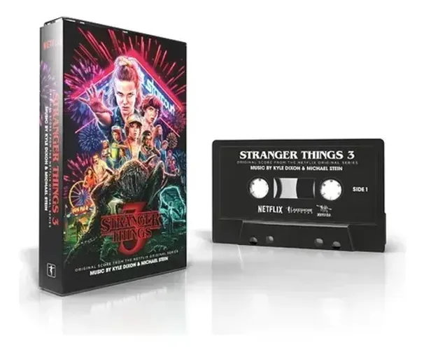 Stranger Things 3 Trilha Sonora Fita K7 IMPORTADA