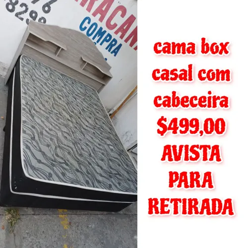 Cama Box Confortável e Elegante