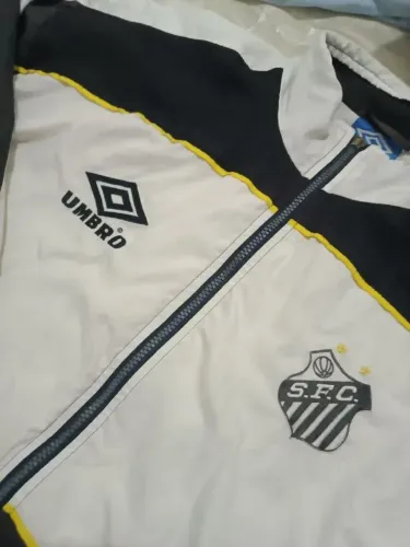 Blusa Casaco Anos 90 Santos FC Umbro Etiqueta com CGC