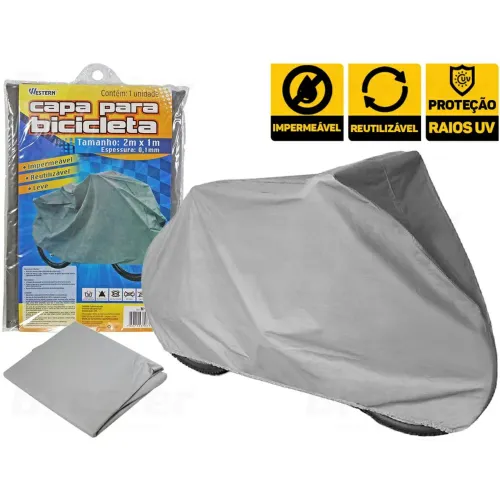 Capa Protetora Impermeável para Bicicleta - Western
