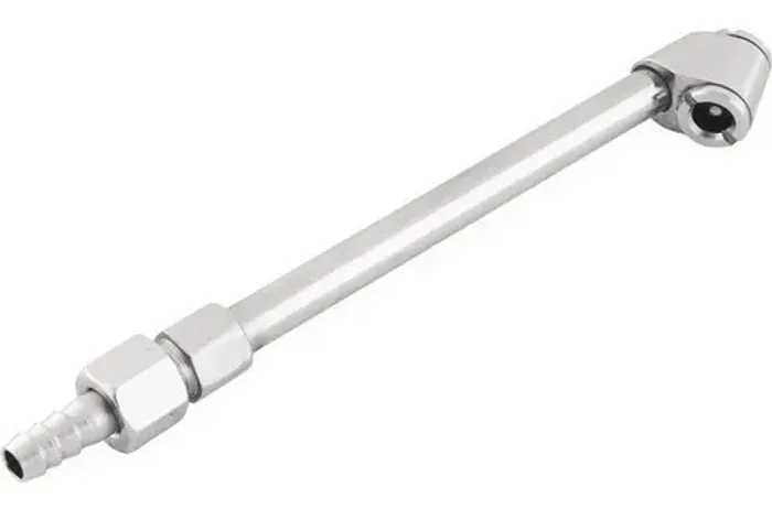 Bico Profissional Duplo Para Encher Pneus Carro Moto Bicicleta