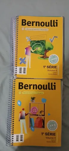 Livros Bernoulli 1 ano volumes 4