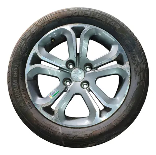 Roda Aro 16 Peugeot Somente A Roda Prateado