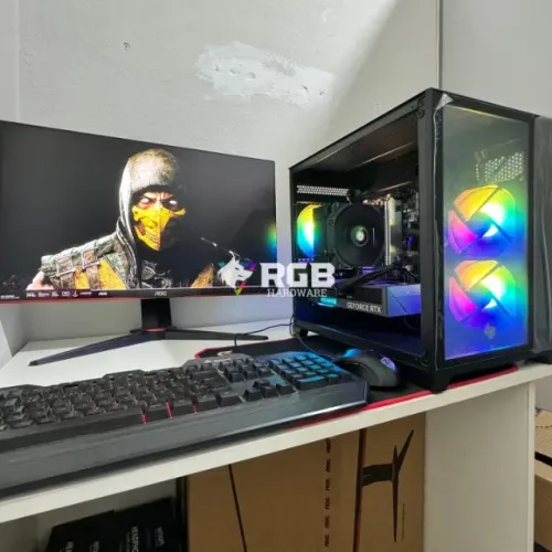PC Gamer COMPLETO RYZEN 7 + RTX4070 + 1 ano de garantia e em até 12x