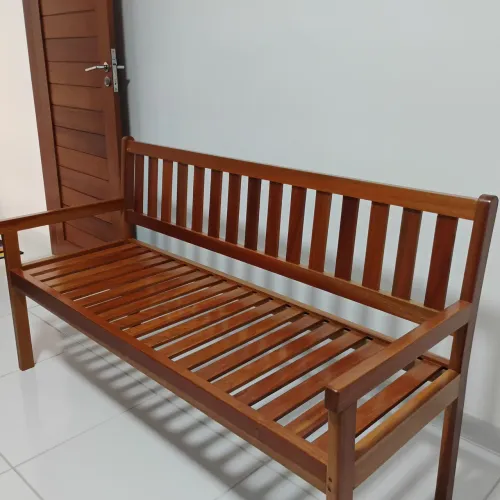 Banco de madeira Jatobá- Novo