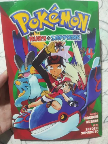 Pokémon Ruby & Sapphire volume 4 *leia a descrição*