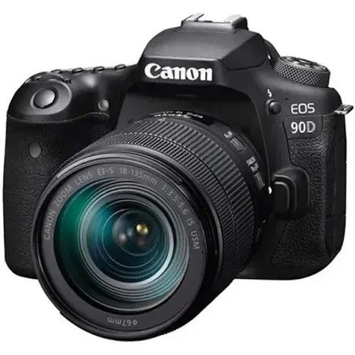 Câmera EOS 90D Kit Lente 18-135mm (NOVO/LACRADO)