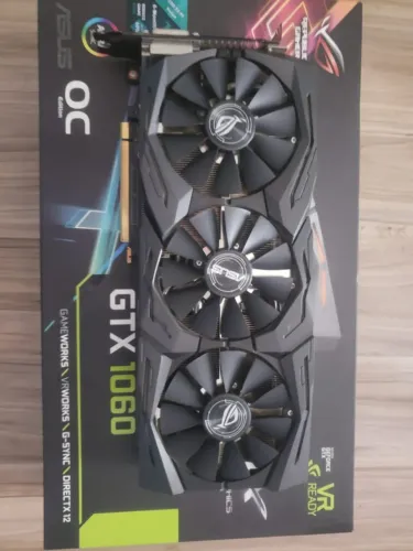 中古品　ASUS GeForce GTX 1060 6GB ASUS Placa gráfica GeForce GTX 1060 6GB ROG Strix OC Edition