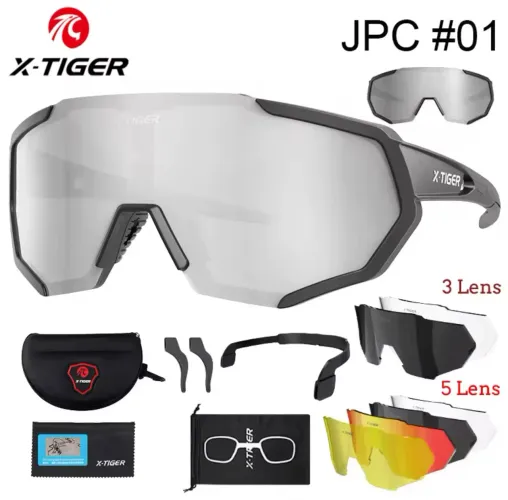 Óculos X Tiger 3 lentes preto