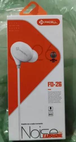 Fone de Ouvido PMCELL F0-26 - Noise Real Earphone