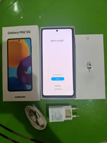 Smartphone Samsung Galaxy M52 5g seminovo