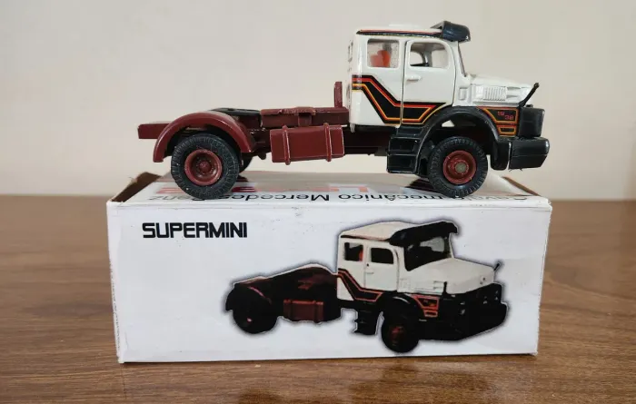 Rara Miniatura Caminhão Mercedes Benz 1932 Arpra Escala 1/50