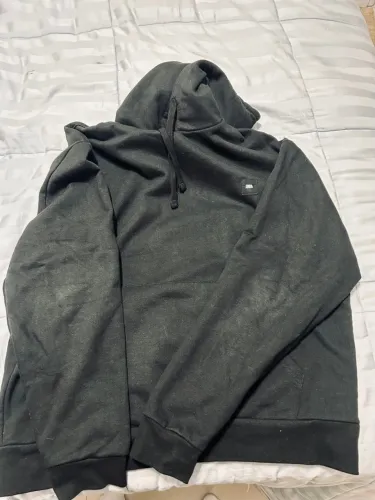 Moletom Preto com Capuz - Zara - Original