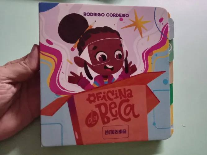 Livro infantil oficina da Beca 
