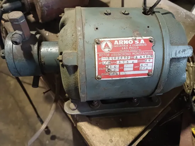Motor assíncrono  hp=1/4 rpm 1750 monofásico 110/220