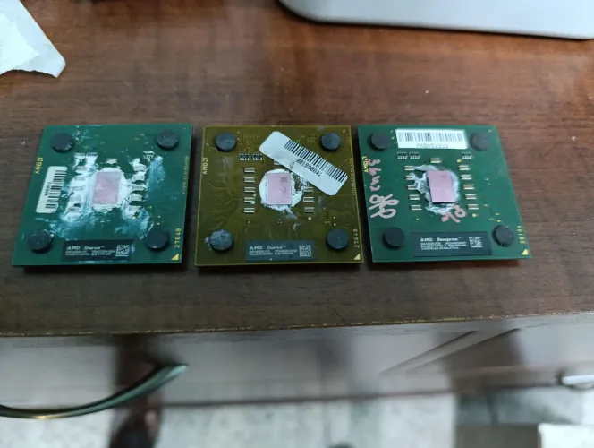 Lote 3 Processadores AMD 