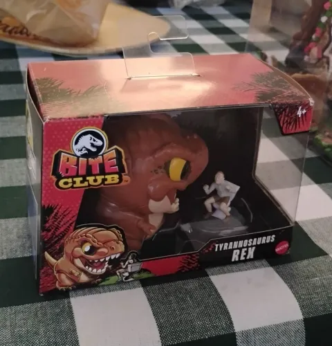 T rex bite club Tyrannosaurus mattel Jurassic